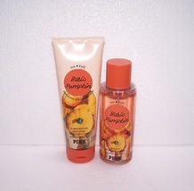 Victoria's Secret PINK Basic Pumpkin 2 Piece Set - Lotion & Mist - £22.37 GBP