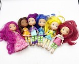 Lot Of6 Strawberry Shortcake Berry Best Friends Lemon Blueberry Plum Ora... - £47.18 GBP