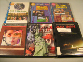 Lot Of 5 Dvd Documentary Iron Weed, America United, Golden Venture [Y51f] - £47.04 GBP