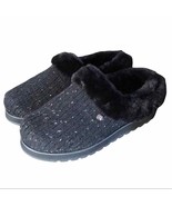 Bobs by Skechers fuzzy knit slipper shoes 6.5 - $37.22