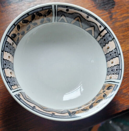 Oneidacraft Sandstone Stoneware China Multicolored Soup Cereal Dinner Di... - $7.99
