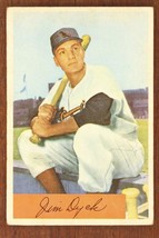 Vintage Baseball Card 1954 Bowman #85 A Jim Dyck Infield Baltimore Orioles - £9.04 GBP