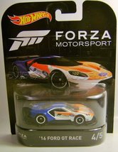 2016 &#39;16 Ford Gt Race Car Rr 4/5 Forza Motorsport Retro Hot Wheels 2017 - £22.88 GBP