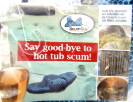 ScumRay Twin Pack Hot Tub Scum Absorber - Reusable Spa &amp; Pool Cleaner 2-... - £38.94 GBP