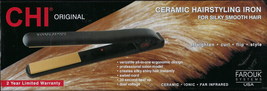 CHI Ceramic Hairstyling Iron for silky smooth hair. - £71.90 GBP
