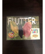 1998 Beanie Babies #77 Flutter the Butterfly - Cards Series 1 4043 - $2.05 CAD