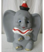 1980s Hand Painted Ceramic Bisque Disney Dumbo Elephant from molds - $263.69 MXN