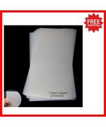 Reusable 7 Mil Stencil Templates: 12 Pack 12x24 Inch Mylar Sheets for DI... - $618.88 MXN