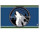 Minnesota Timberwolves Flag 3x5ft Banner Polyester Basketball wolves005 - $15.99