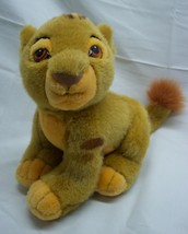 Vintage Walt Disney The Lion King Baby Simba 7&quot; Plush Stuffed Animal Toy - £15.82 GBP