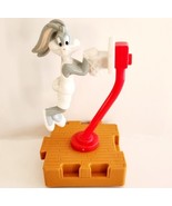 1996 Bugs Bunny Sace Jam Basketball Warner Brothers Plastic Toy Vintage E93 - $27.32 CAD