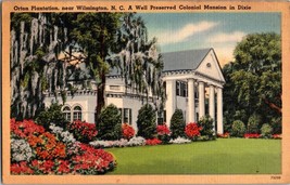 Postcard - Orton Plantation Near Wilmington, North Carolina (B3) - £5.04 GBP