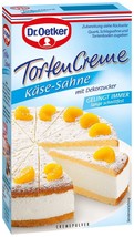 Dr.Oetker Torten Creme Cheesecake Cream in a box  -FREE SHIPPING - $11.87