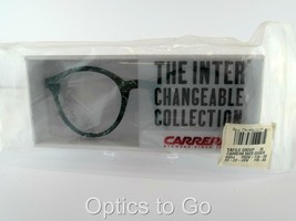 Carrera CA 5022 COVER (VOJ) BLACK / GREEN 49-22 Eyeglass Frames - £30.08 GBP