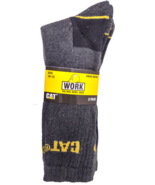 3 PAIRS NWT, CATERPILLAR CAT REAL WORK QUARTER SOCKS TRUCKER BUILDER HIK... - $21.50 CAD