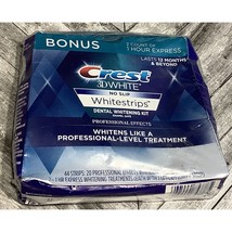 Crest 3D White No Slip Whitestrips 44 Strips 2 -1 HR Express Treatments - $30.35