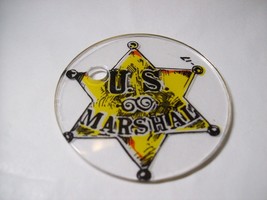 Maverick Original Pinball Machine Plastic Promo Key Chain US Marshall Vintage - £7.80 GBP