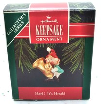 Hallmark Keepsake Miniuture Ornament Hark! It&#39;s Herald 1992 - $4.99