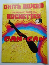 Chita Rivera Radio City Music Hall Rockettes Program 1980&#39;s Cole Porter&#39;s CAN-CA - £14.16 GBP