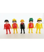 Lot of 5 Vintage 1974 Playmobil Geobra figures - $14.99