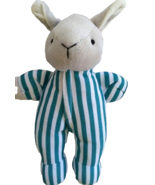 Goodnight Moon Bunny Plush Rattle Striped Pajamas Kids Preferred Bean Ba... - £10.00 GBP