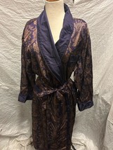 Vintage Victoria’s Secret paisley silky lounge wear bath robe - $99.00