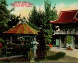 Vtg 1910s Pnc Cartolina Bella California Giapponese Tè Giardino Dorato G... - $7.90