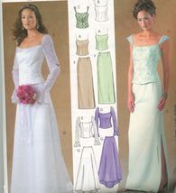  McCalls 4298, Size 8-14 Evening Elegance Wedding Bridesmaides dress.UNCUT - $4.00