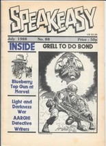 Speakeasy Comic Magazine #88 British Pro Fanzine 1988 New Unread Very FINE- - £3.91 GBP