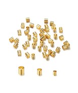 Stainless Steel Tube End Beads 1 1.5 2mm, 100pcs - £4.02 GBP+