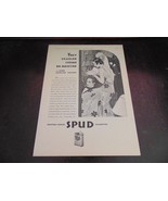 1930 Spud Cigarettes Ad in Hearst&#39;s Intel. Cosmopolitan Magazine FREE SH... - $13.99
