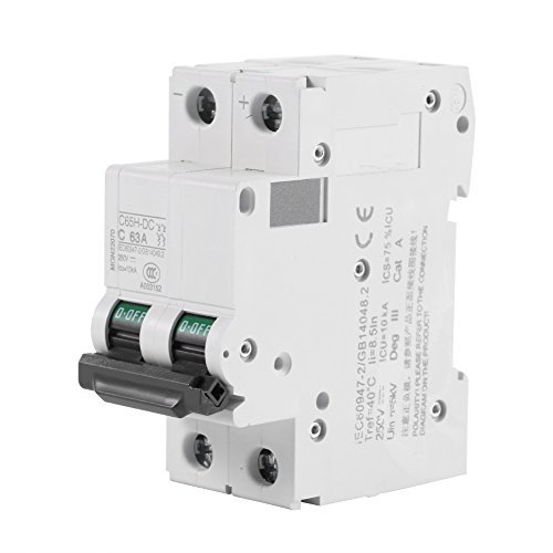 Low Voltage, Miniature Air Circuit Breaker With Solar Energy Switch, 250... - $28.98