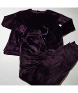 32 Degrees Heat Women’s Velvet Velour Sweatsuit Outfit Shirt &amp; Pants Siz... - £18.19 GBP
