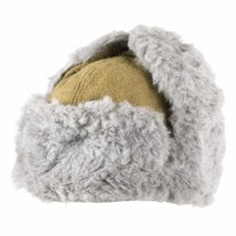 Authentic Romanian Army Winter Hat Ultra Warm and Stylish Hat Size Large - $23.72
