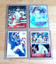 Mookie Betts Dodgers Lot (4) 2014 Rookie Future NOW/Stars REFRACTOR/ Future Star - £14.68 GBP