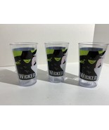 Wicked The Untold Story Of The Witches Of Oz 16 Ounce Plastic Glasses Lo... - £15.15 GBP