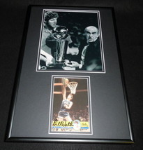 Bill Walton Signed Framed 12x18 Photo Set JSA Trailblazers w/ Dr Jack Ramsay - £58.24 GBP