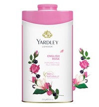 Yardley English Perfumed Talc, Rose - £10.98 GBP