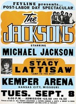 The Jacksons Starring Michael Jackson - 1981 - Kemper Arena - Concert Poster Mag - £9.48 GBP