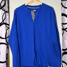 Men’s Hanes comfort blend, long sleeve, shirt, size large - $8.82