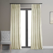 Velvet Blackout Curtains For Living Room 25 X 96 Signature Pleated, - £45.35 GBP