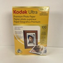 Kodak ULTRA Premium Instant Dry Studio Gloss 4X6 in. Photo Paper 100 ct NEW - £14.50 GBP