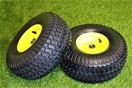 2 Wheel Tire Assembly 15x6.00-6 John Deere LT133 LA115 LA105 D100 D105 L... - $114.76