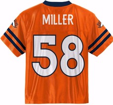 Nfl 2024 Denver Broncos Von Miller #58 Holo Licensed Nfl Jersey Youth Sizes Nwt - £34.41 GBP+