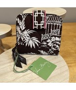 Vera Bradley Mini Zip Wallet Imperial Toile Zip Around Brown White New W... - $23.00 CAD