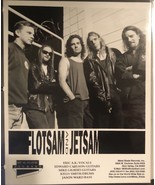 Flotsam &amp; Jetsam Glossy Promotional 8 x 10&quot; Photo - $25.73