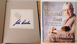 My Personal Best SIGNED John Wooden NOT Personalized! Hardcover UCLA Baskeball - £31.19 GBP