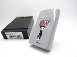 Betty Boop Slim Zippo Unfired 2002 Rare - £63.14 GBP