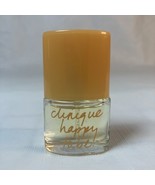 CLINIQUE HAPPY TO BE Perfume .14 Oz 4ml Fragrance Spray Vintage Rare HTF - $7.92