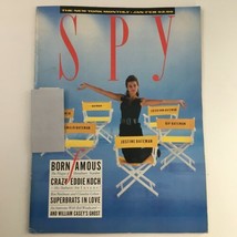 Spy Magazine January-February 1988 Justine Bateman &amp; Eddie Koch &amp; Bob Woodward - £37.52 GBP